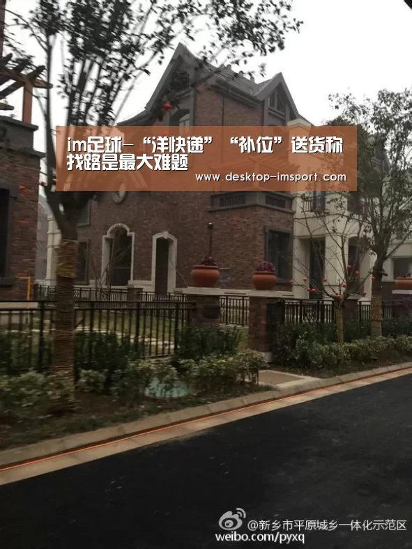 im足球-“洋快递”“补位”送货称找路是最大难题(图3) im体育投注